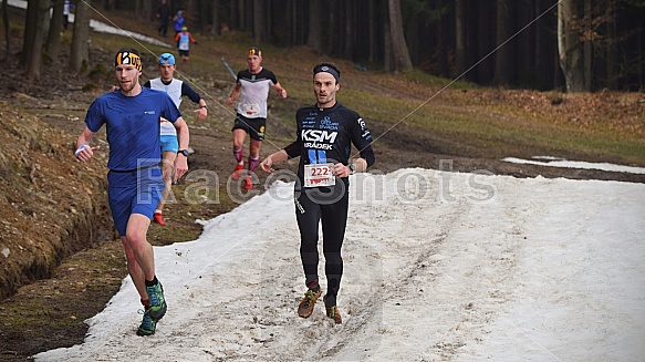 První seběh Ještěd Skyrace