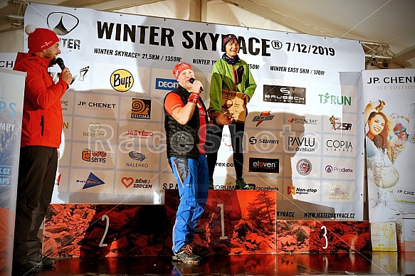 WINTER Skyrace - vyhlášení výsledků