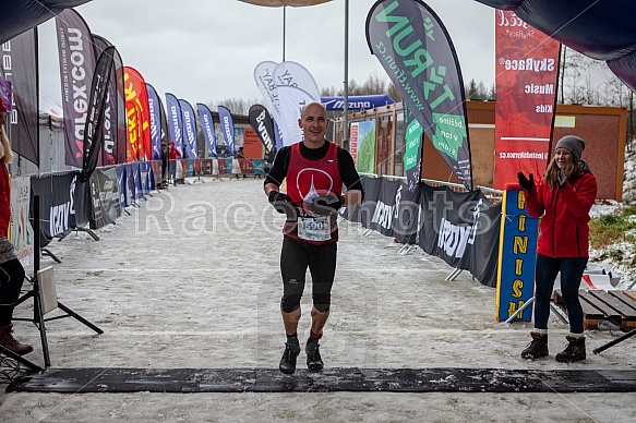 Starty a cílová fota Winter Skyrace 2019