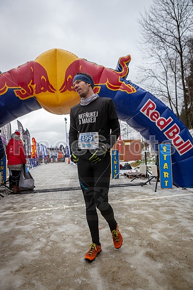 Starty a cílová fota Winter Skyrace 2019