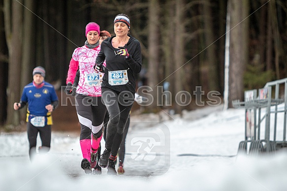 Starty a cílová fota Winter Skyrace 2019