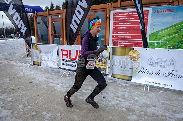 Starty a cílová fota Winter Skyrace 2019