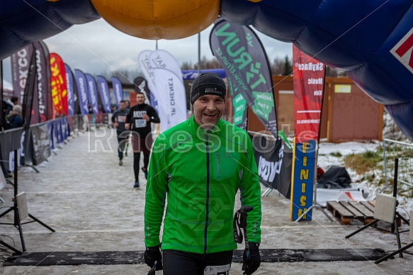 Starty a cílová fota Winter Skyrace 2019