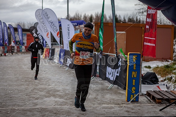 Starty a cílová fota Winter Skyrace 2019