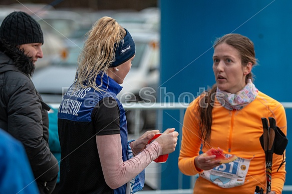 Starty a cílová fota Winter Skyrace 2019
