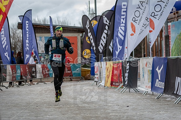 Starty a cílová fota Winter Skyrace 2019