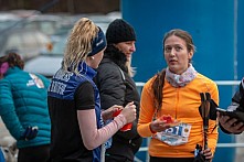 Starty a cílová fota Winter Skyrace 2019