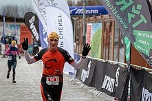 Starty a cílová fota Winter Skyrace 2019