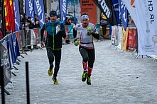 Starty a cílová fota Winter Skyrace 2019