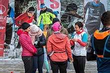 Starty a cílová fota Winter Skyrace 2019
