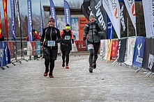 Starty a cílová fota Winter Skyrace 2019