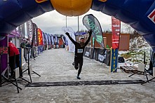 Starty a cílová fota Winter Skyrace 2019