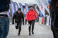 Starty a cílová fota Winter Skyrace 2019