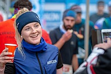 Starty a cílová fota Winter Skyrace 2019