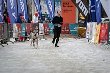 Starty a cílová fota Winter Skyrace 2019
