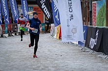 Starty a cílová fota Winter Skyrace 2019