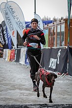 Starty a cílová fota Winter Skyrace 2019