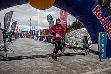 Starty a cílová fota Winter Skyrace 2019