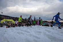 Starty a cílová fota Winter Skyrace 2019