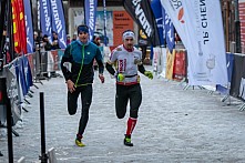 Starty a cílová fota Winter Skyrace 2019
