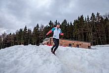 Starty a cílová fota Winter Skyrace 2019