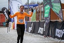 Starty a cílová fota Winter Skyrace 2019
