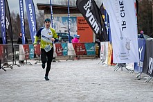 Starty a cílová fota Winter Skyrace 2019
