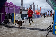 Starty a cílová fota Winter Skyrace 2019