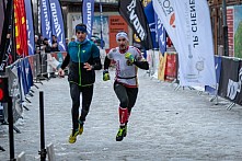 Starty a cílová fota Winter Skyrace 2019