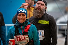 Starty a cílová fota Winter Skyrace 2019