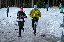 Starty a cílová fota Winter Skyrace 2019