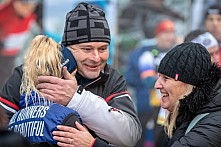 Starty a cílová fota Winter Skyrace 2019