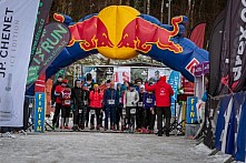 Starty a cílová fota Winter Skyrace 2019