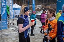 Starty a cílová fota Winter Skyrace 2019